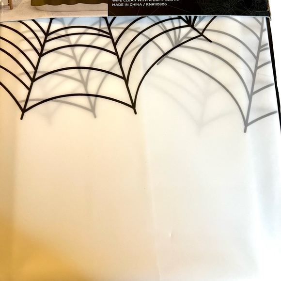 Halloween Haunted Treehouse House Peva Shower Curtain with Metal Grommets - Picture 3 of 11